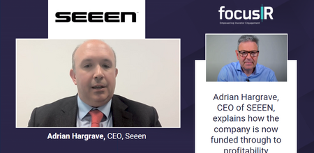 Adrian Hargrave, CEO of SEEEN, explains how the new funds will accelerate customer growth