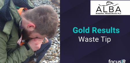 Alba Mineral Resources: Gold Results Waste Tip