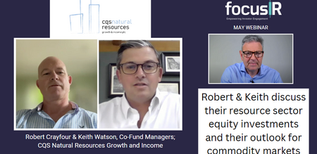Co-FMs at CQS Natural Resources Growth & Income Trust, discuss their top resource sector investments