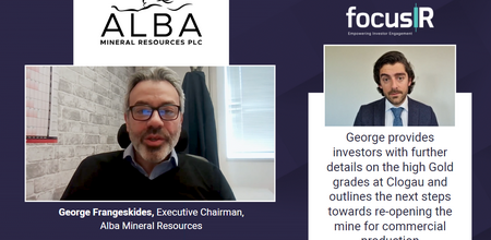 George Frangeskides, Exec-Chair at Alba Mineral Resources, discusses grades at the Clogau Gold Mine