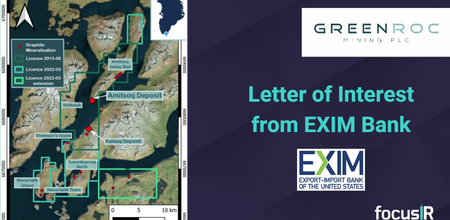 Greenroc Mining: Letter of Interest from EXIM Bank