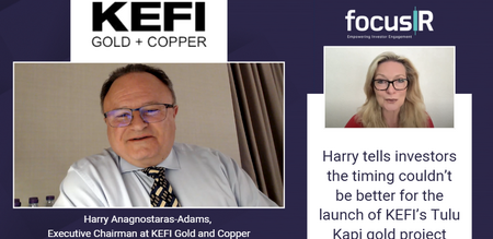 Harry Anagnostaras-Adams, Exec Chairman at KEFI Gold and Copper, explains why timing is perfect