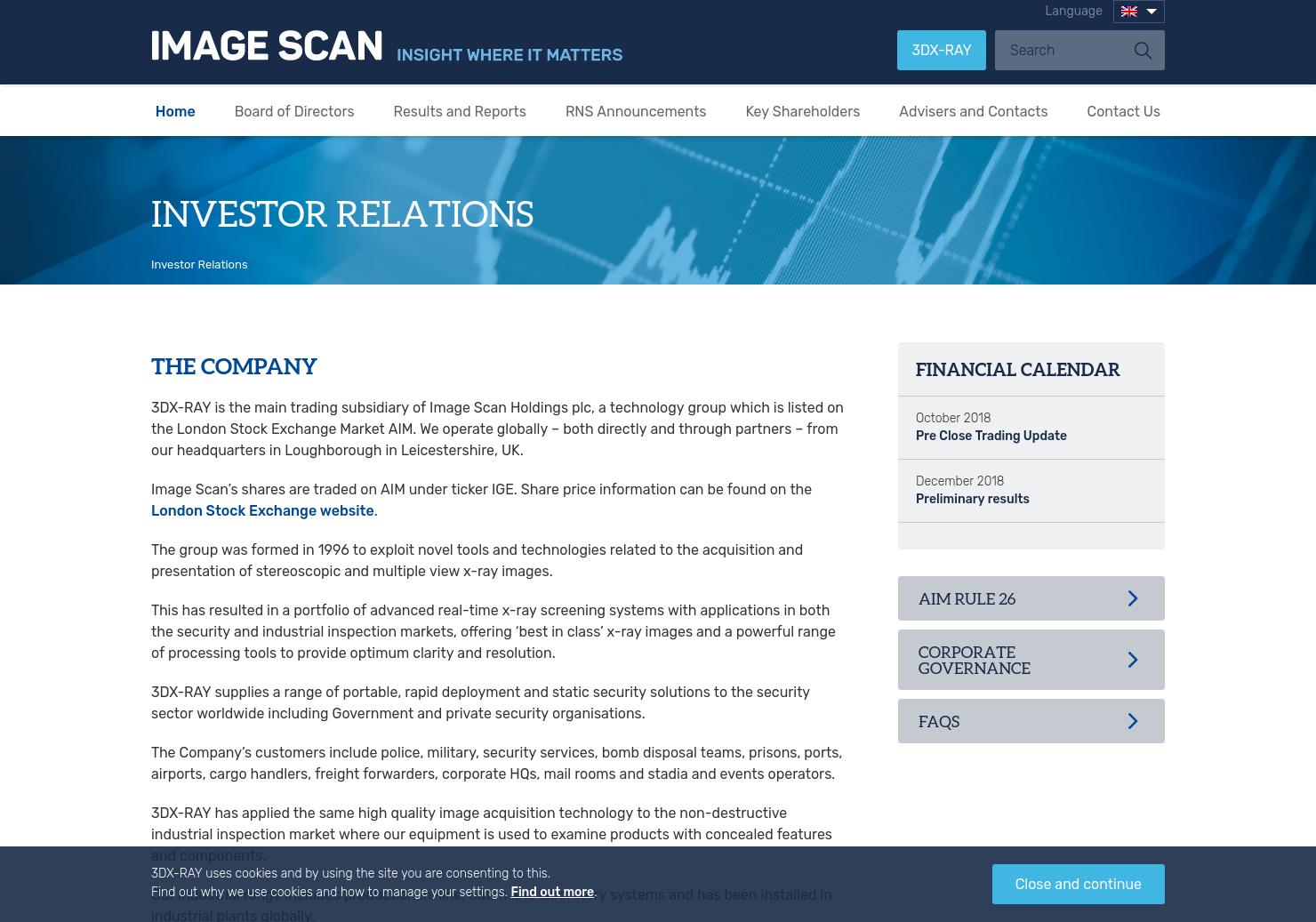 Image Scan Holdings Share Price. IGE Stock Quote, Charts, Trade