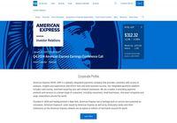American Express Home Page