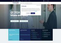 Thales Home Page