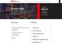 Netflix Home Page