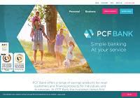 PCF Bank Home Page